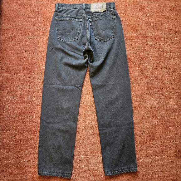 Levi's 501 Vintage 90's Brown Button Fly Denim Jeans Made In Canada W31 L36 - Picture 1 of 11